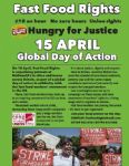 Fast Food Rights Protest Salford